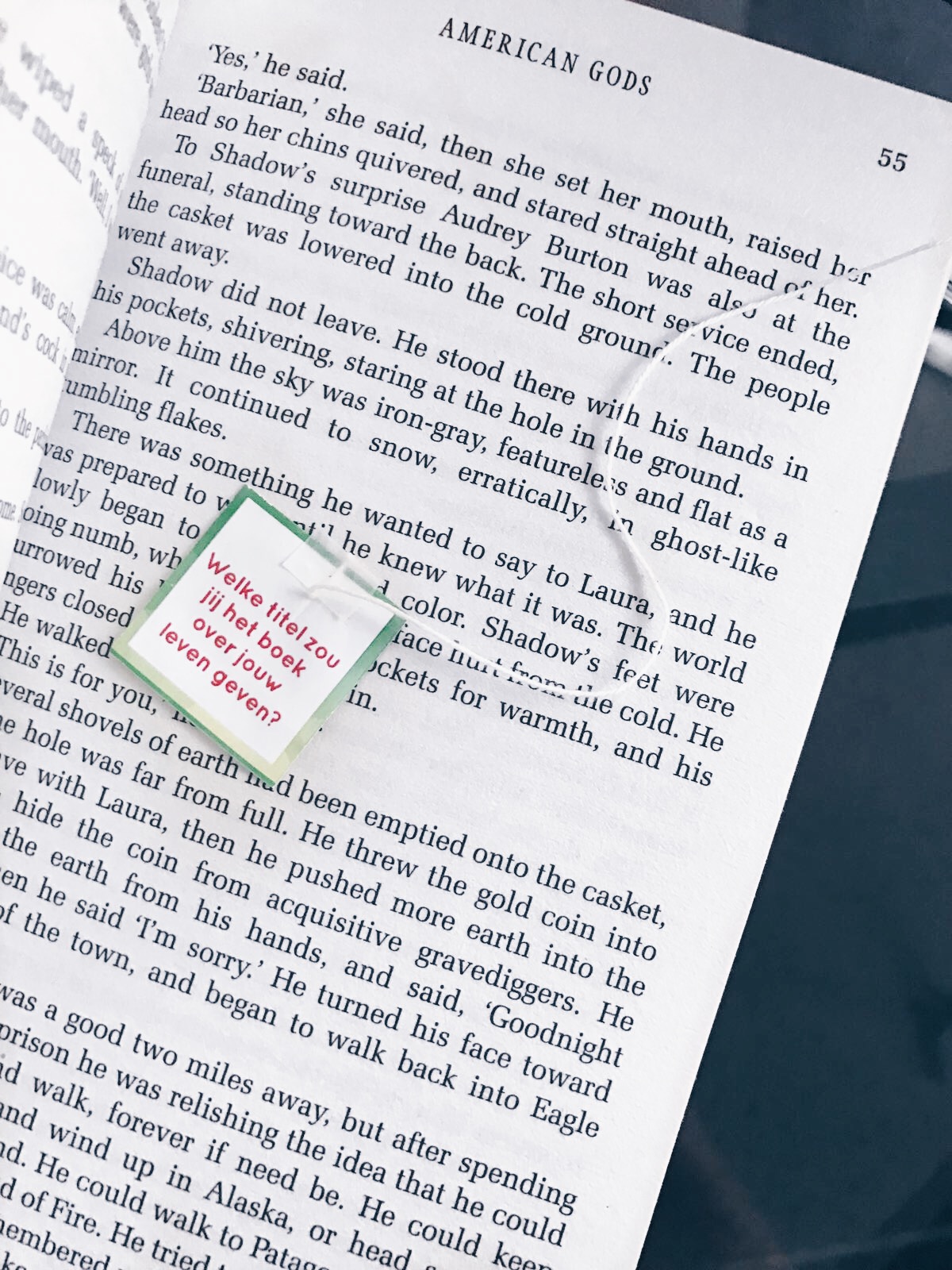 Tea time #5: boek over jouw leven.