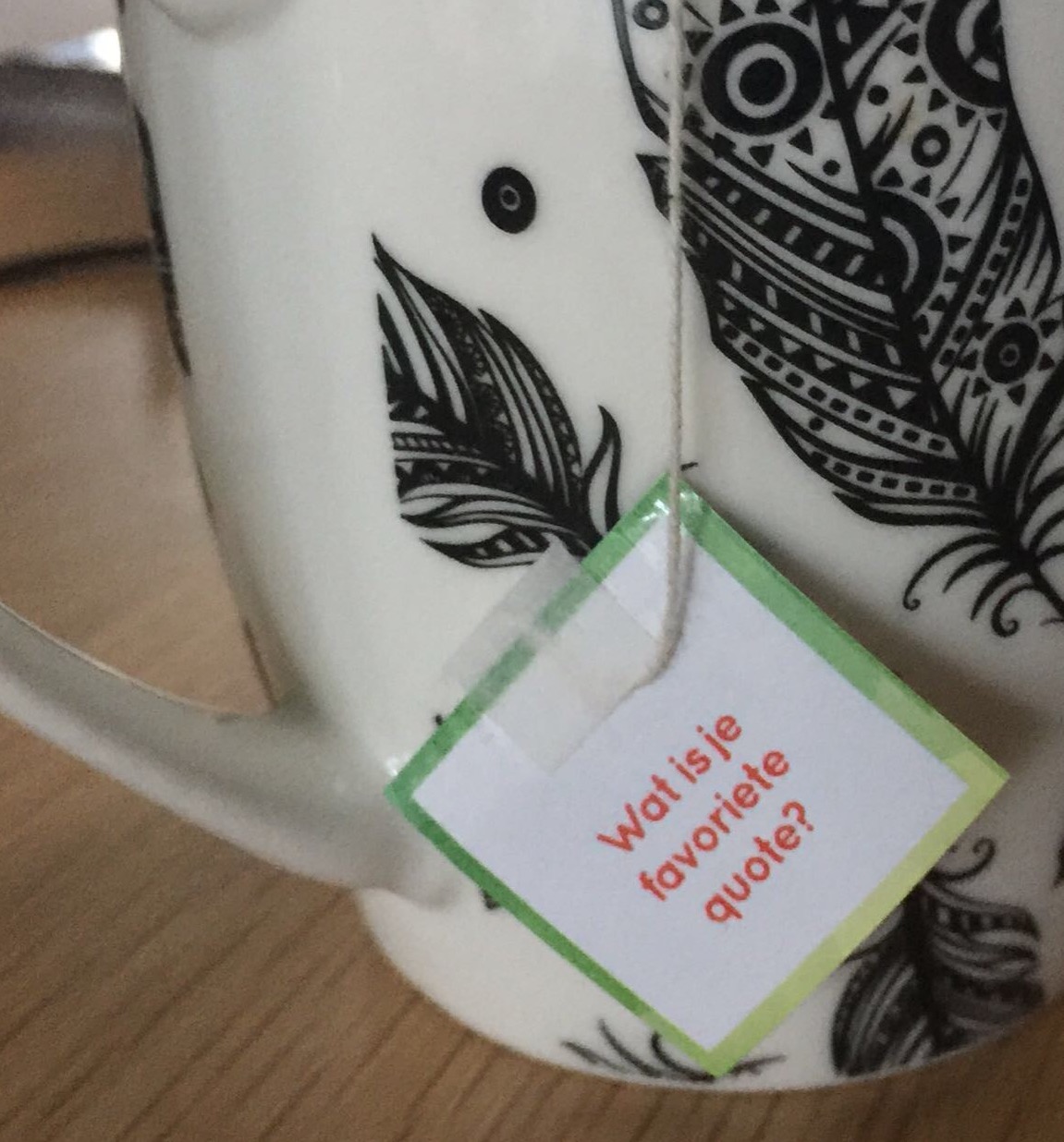 Tea time #9: quote