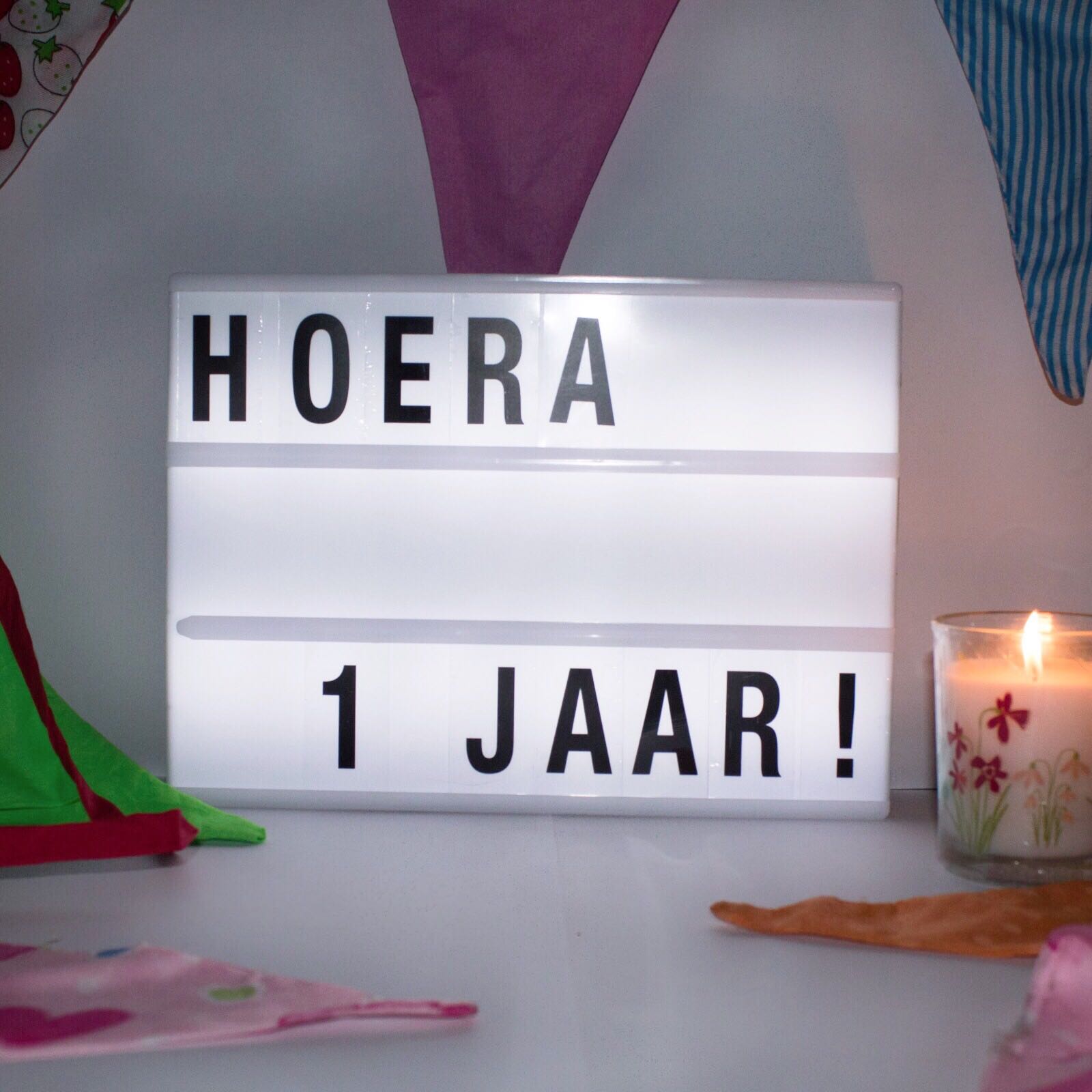 Hoera, 1 jaar!