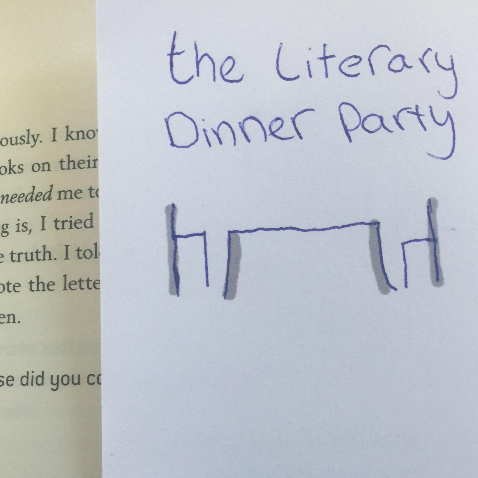 Book tag #5: The Literary Dinner Party