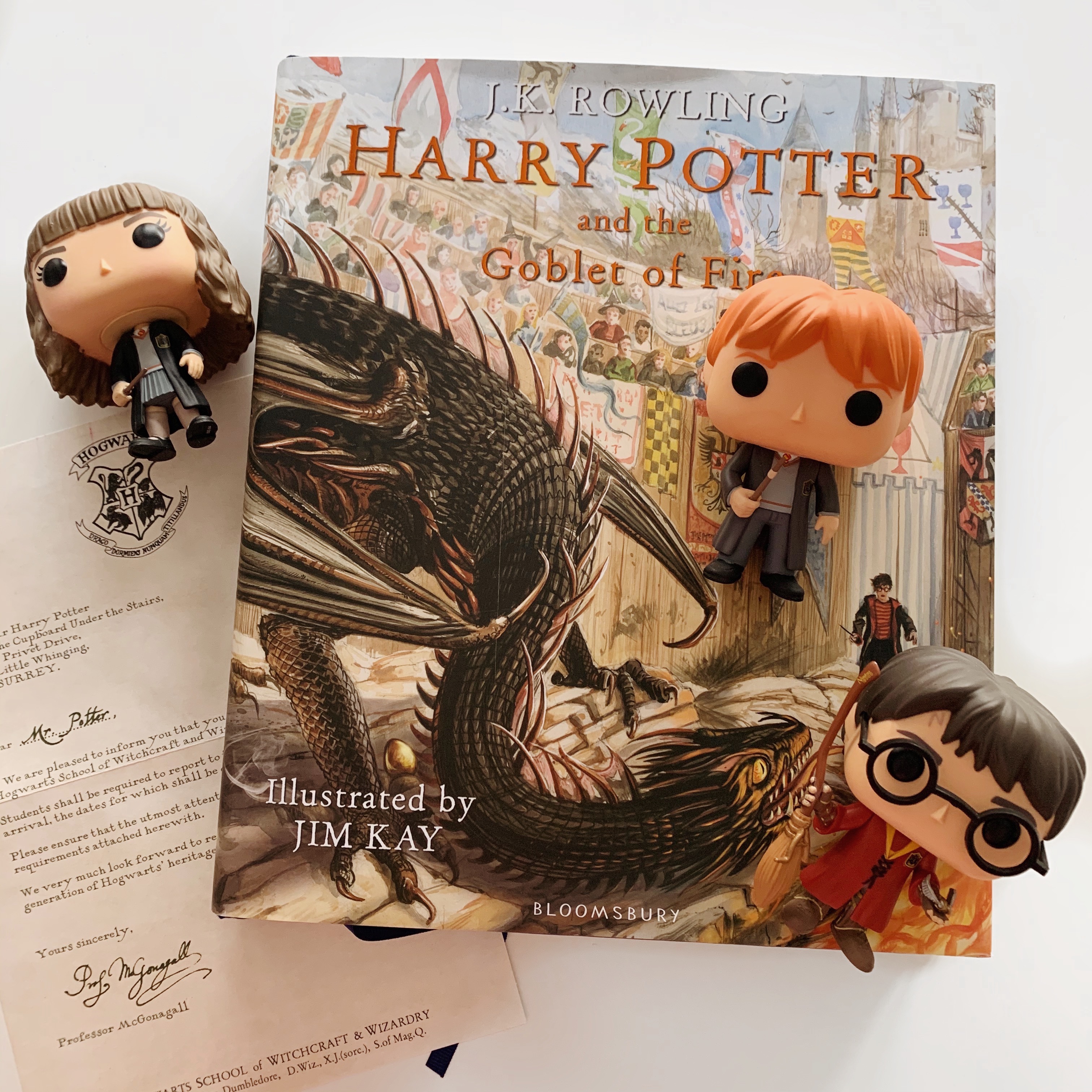 Geïllustreerde Harry Potter and the Goblet of Fire